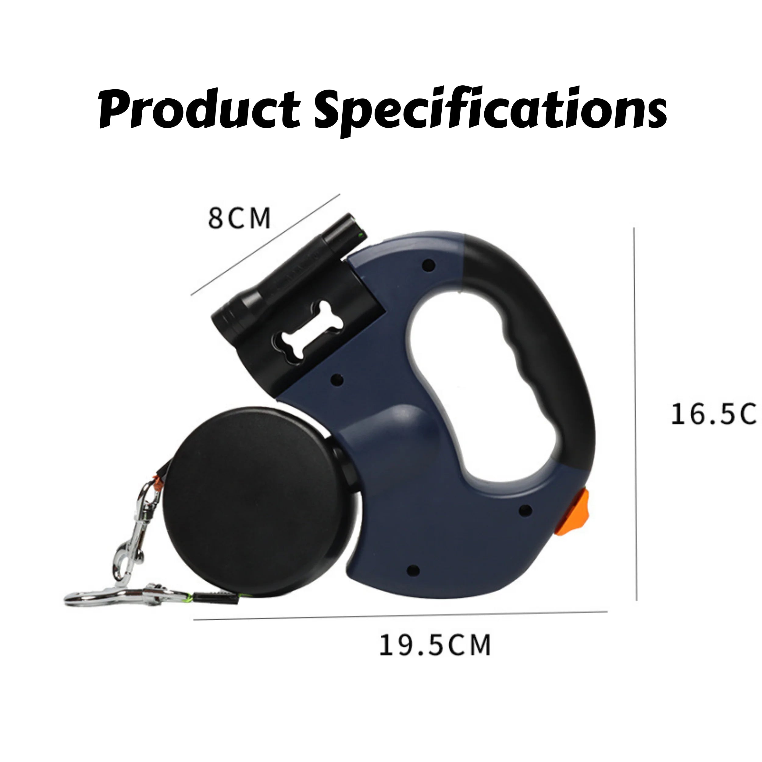 Dual Dog Leash with LED Light 360 Swivel No Tangle | AU