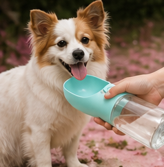Dog Water Bottle – Leakproof Travel Bottle with Bowl | AU