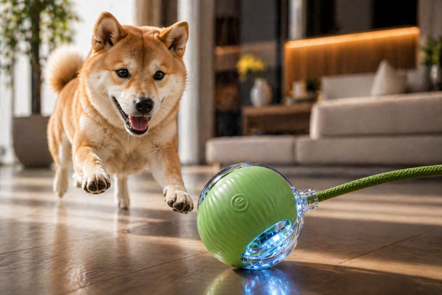 Smart Rolling Dog Ball – Rechargeable | AU