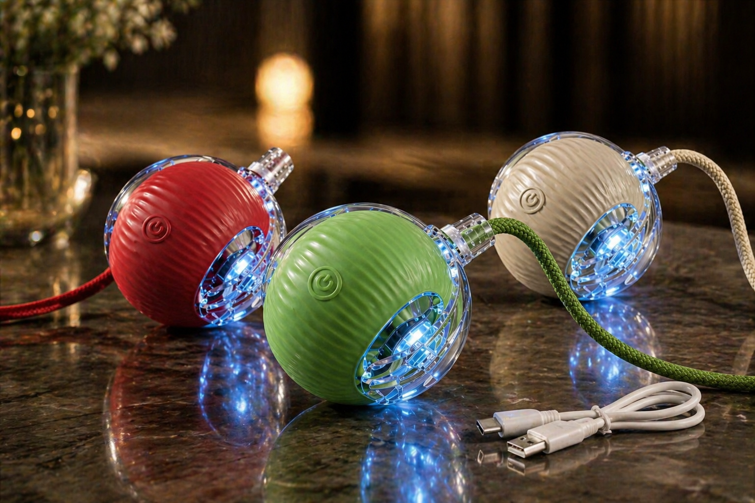 Smart Rolling Dog Ball – Rechargeable | AU